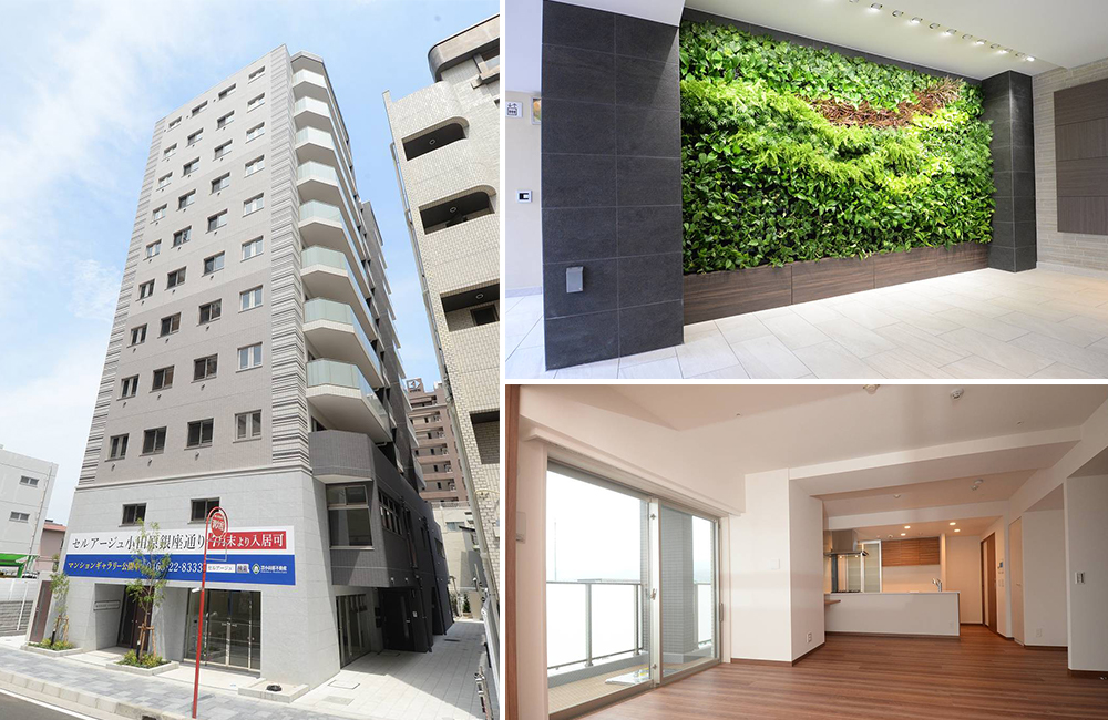 RC造賃貸住宅施工例セルアージュ小田原銀座通り