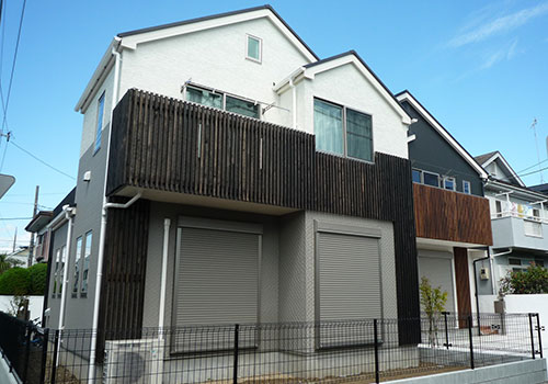 2×4戸建住宅柳町住宅外観