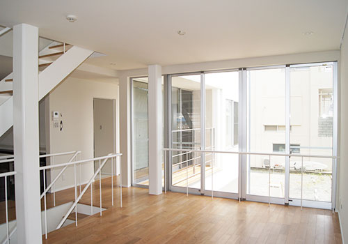 鉄骨造戸建住宅K様邸内部